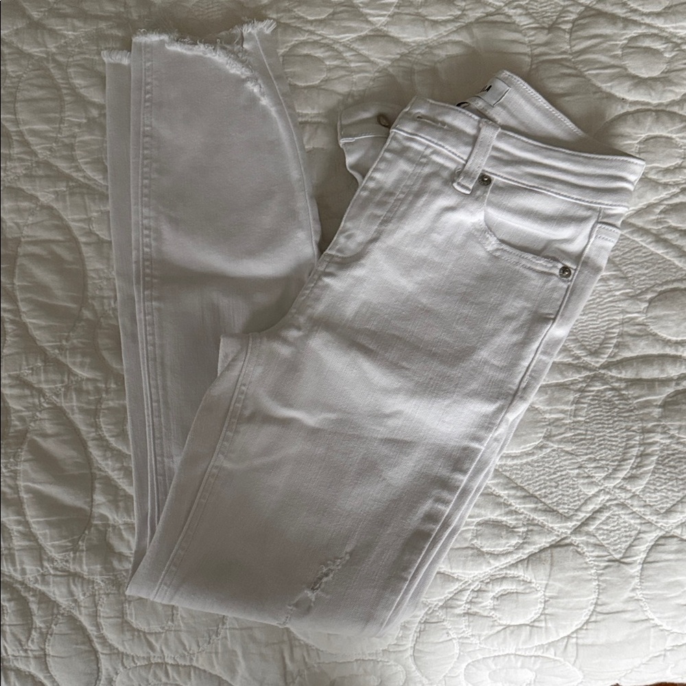 Pistola Women's Crisp White Skinny Jeans